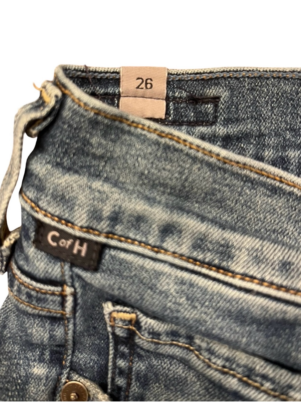 Citizens of Humanity Harlow High Rise Slim Jeans 26 Straight Leg Premium Denim - Picture 7 of 13